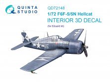 1/72 F6F-5 Hellcat Interior for Eduard