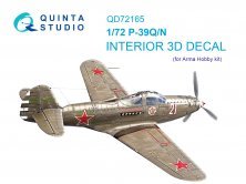 1/72 P-39Q/N Airacobra Interior for Arma Hobby