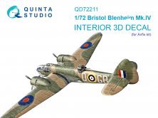 1/72 Bristol Blenheim Mk.IV Interior for Airfix