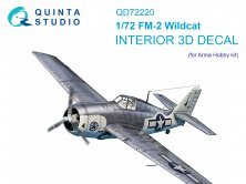 1/72 FM-2 Wildcat & color Interior ARMA