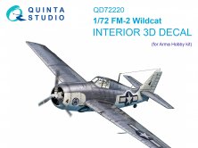 1/72 FM-2 Wildcat & color Interior ARMA