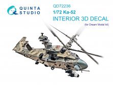 1/72 Ka-52  & color Interior for Dream Models