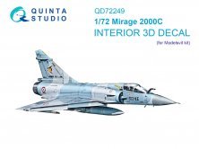 1/72 Mirage 2000C color Interior for Modelsvit