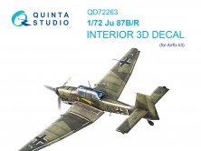 1/72 Ju 87B/Ju 87R color Interior for Airfix