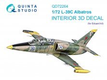 Quinta Studio Int�rieur 3D L-39C Albatros 1/72 Eduard