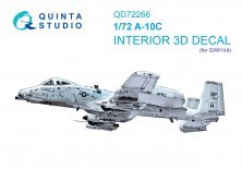 1/72 A-10C color Interior for GWH