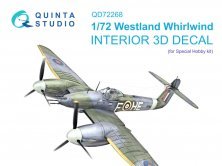 Quinta Studio Westland Whirlwind Int�rieur 3D 1/72