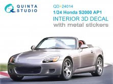 1/24 Honda S2000 AP1 Interior for Tamiya with metal sticker