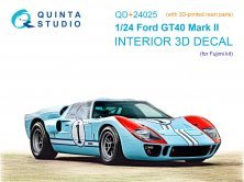 1/24 Ford GT40 Mark II color interior for Fujimi