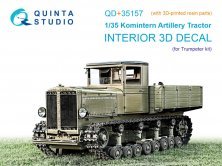 1/35 Komintern Artillery Tractor  & color Interior