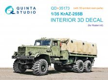 Quinta Studio 1/35 KrAZ-255B Int�rieur 3D RDN