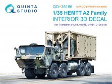 Quinta Studio Int�rieur 3D HEMTT A2 1/35 pour Trumpeter
