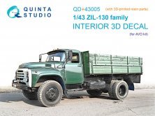 Quinta Studio 1/43 ZIL-130 Interno 3D Color AVD