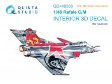 1/48 Dassault Rafale C/M color Interior for Revell