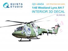 1/48 Lynx AH-7  & color Interior for Airfix