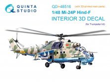1/48 Mil Mi-24P Hind-F coloured Interior for Trumpeter