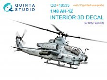 1/48 Bell AH-1Z Zulu Cobra/Viper Interior for Kitty Hawk