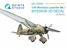 1/48 Westland Lysander Mk.I Interior for Airfix