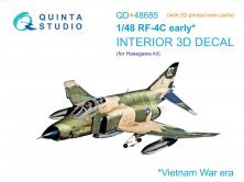Quinta Studio Interno 3D RF-4C Phantom II Early 1/48 Hasegawa