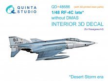 Quinta Studio RF-4C Phantom II 1/48 Interni 3D DMAS
