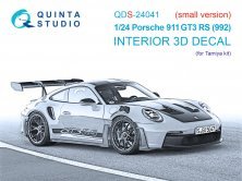 Quinta Studio 1/24 Int�rieur Porsche 911 GT3 RS 992 Tamiya