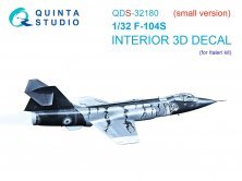1/32 F-104S Interior small version for Italeri