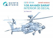 1/35 Boeing/Hughes AH-64DI Saraf small version for Takom