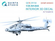 1/35 AH-64A Interior Small version for Trumpeter