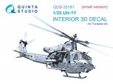 Quinta Studio 1/35 UH-1Y Int�rieur Color 3D pour Trumpeter