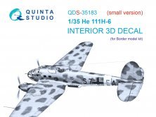 Quinta Studio Int�rieur 3D He 111H-6 1/35 Border Models