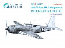 Quinta Studio Vultee Mk.II Vengeance Int�rieur 3D 1/48