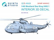 1/48 Westland Sea King HAS.1 Interior Small version for Airfix