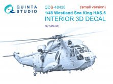 1/48 Westland Sea King HAS.5 Interior Small version for Airfix