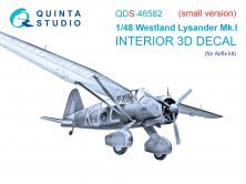 1/48 Westland Lysander Mk.I Interior for Airfix Small version