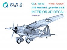 1/48 Westland Lysander Mk.III Interior for Airfix