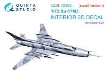 1/72 Sukhoi Su-17M3 Interior for Modelsvit, Small version
