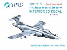 1/72 Buccanneer S.2B Early coloured Interior for Airfix