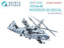 1/72 Ka-52  & color Interior for Dream Models SMALL