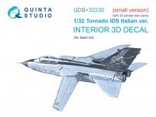1/32 Italian Tornado IDS Interior Small version with resin