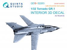 1/32 Tornado GR.1 3D & color interiorfor Revell SMALL