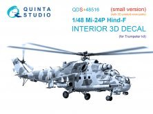 1/48 Mil Mi-24P Hind-F Interior for Trumpeter, Small version