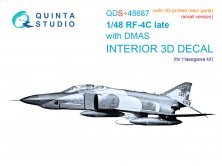 Quinta Studio 1/48 RF-4C Phantom II Late DMAS Hasegawa