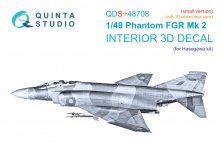 Quinta Studio F-4M Phantom FGR.2 Intérieur 3D 1/48 Quinta Studio F-4M Phantom FGR.2 Intérieur 3D 1/48