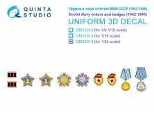 1/35 Soviet Navy orders and badges 1942-1945