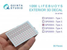 Bou�es de sauvetage 1/200 Type 3 - Quinta Studio