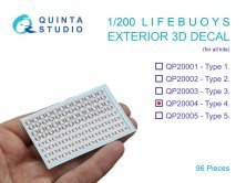 Bou�es de Sauvetage Type 4 1/200 - D�tail Maquette Quinta Studio