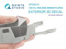 1/35 Focke-Wulf Fw-190A-8/R-8 Armor plates for Border