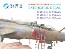 �tiquettes RAF Remove Before Flight 1/35 - 29 pcs.