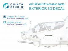 1/48 Bell AH-1W/Z Formation slime formation lights