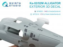 1/48 Ka-52 Exterior for Zvezda/QNT